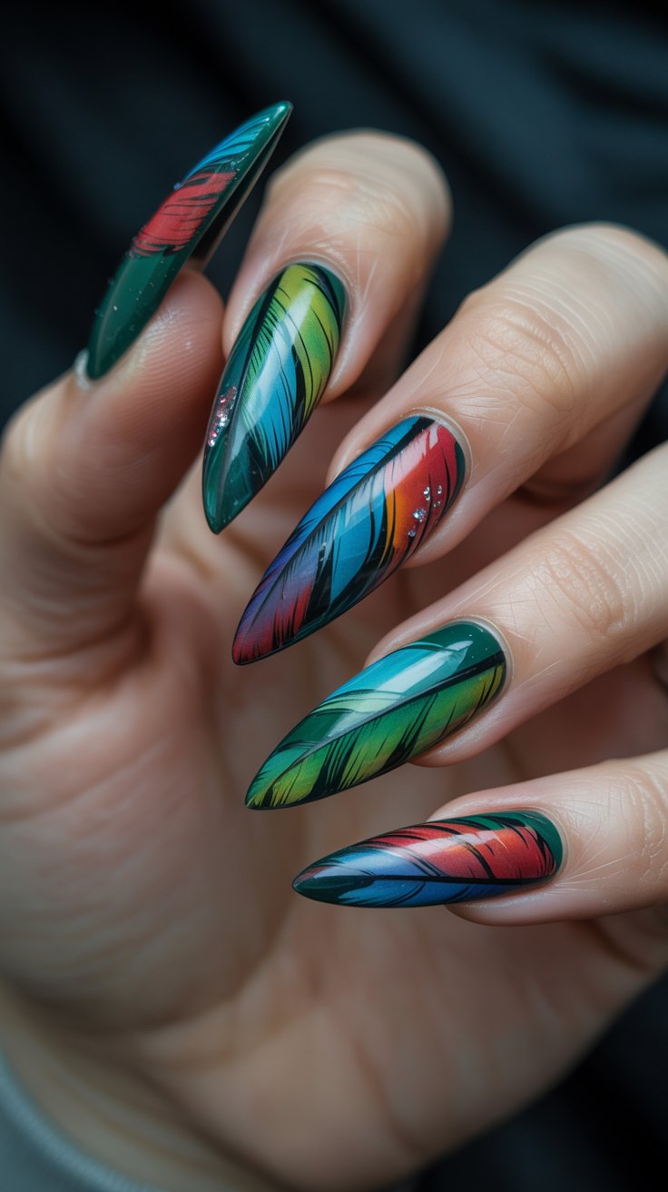 Turn Heads With These Stunning Tropical Nail Art Inspirations
