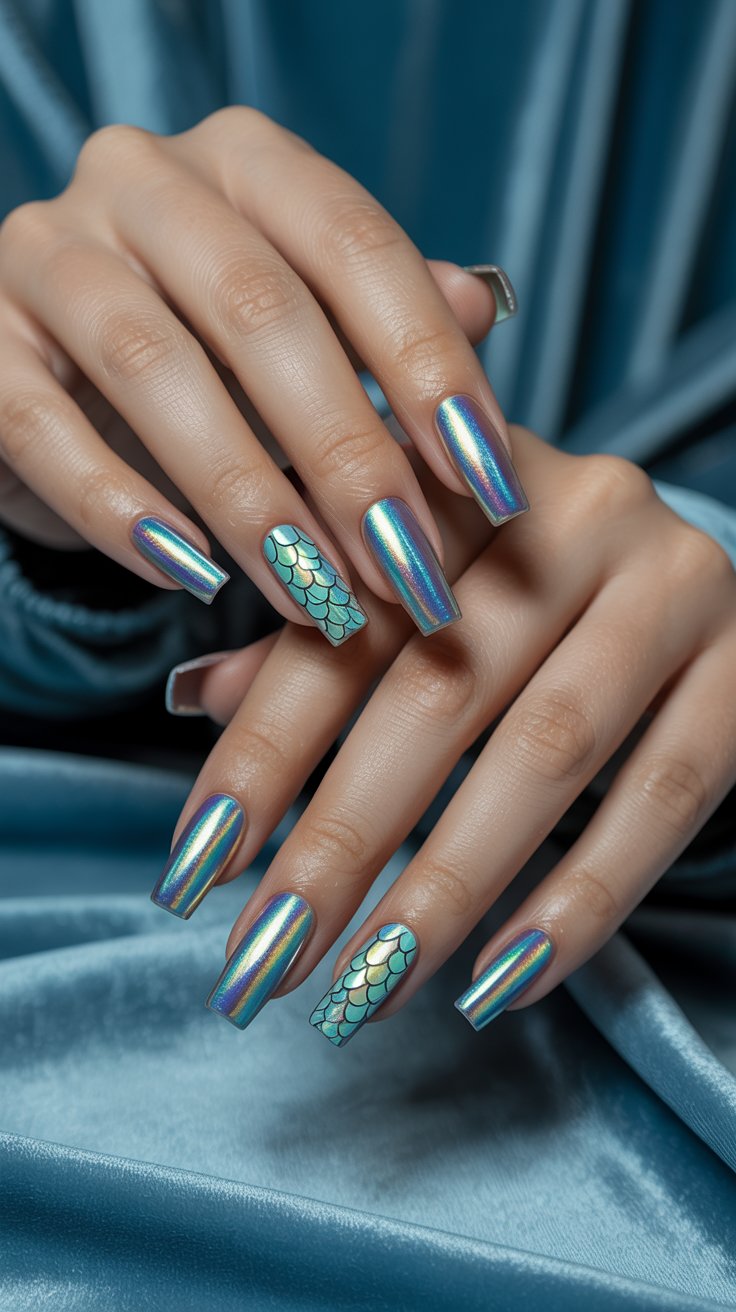 16 Dazzling Chrome Nail Ideas You’ll Instantly Fall in Love With