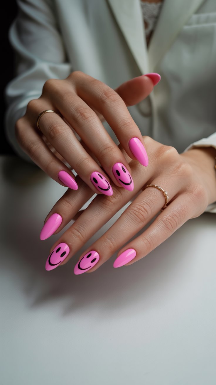 You Won’t Believe How Glam These Barbie Pink Nail Designs Look