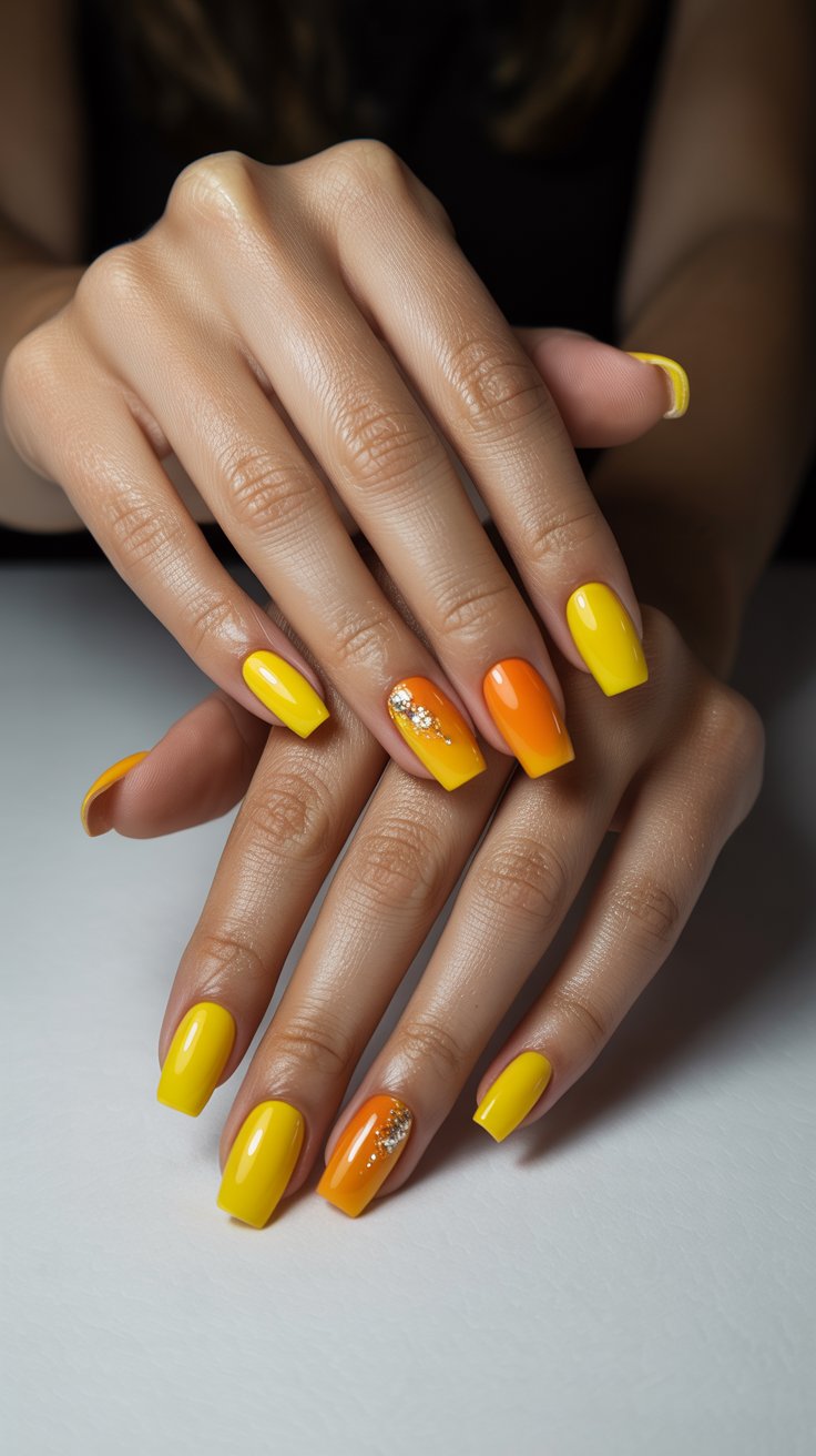 17 Cute & Chic Yellow Nail Designs That Will Instantly Brighten Your Look