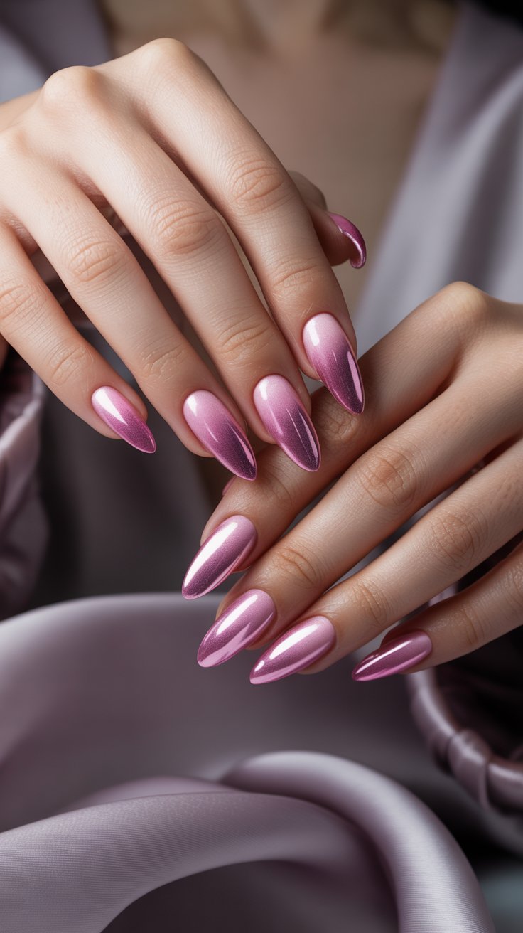 14 Irresistible Pink Ombre Nail Styles You’ll Want to Copy ASAP