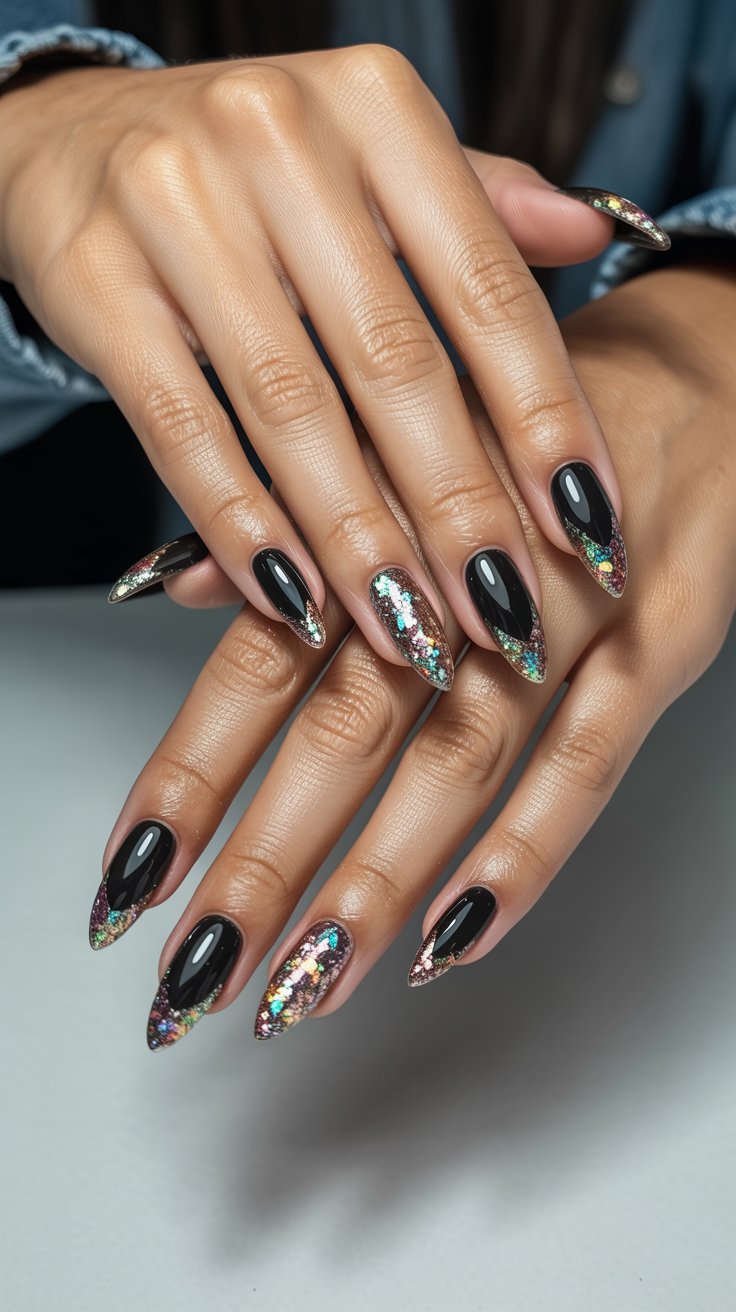 These Glitter Ombre Nails Are Almost Too Pretty to Be Real