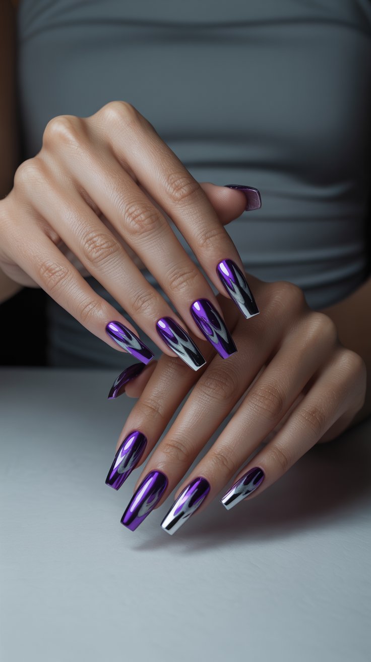 14 Glorious Purple Nail Inspirations That Are Too Good to Ignore