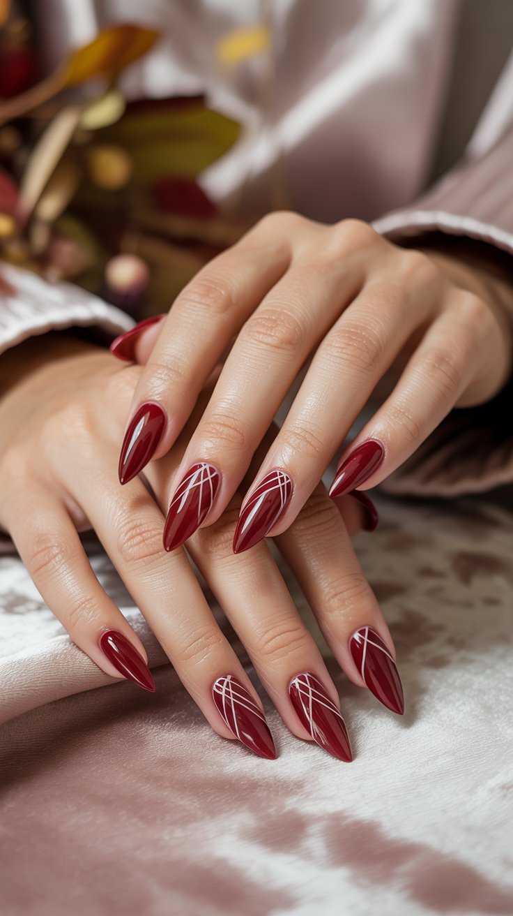 15 Stunning Wine Red Fall Nail Ideas That Will Leave You Breathless