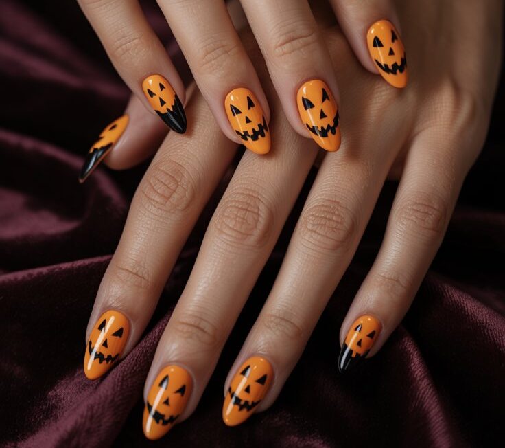 15 Wickedly Gorgeous Halloween Nail Designs You’ll Want to Steal