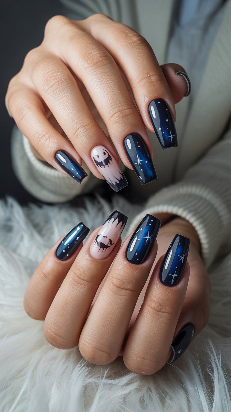 14 Scary-Gorgeous Short Halloween Nails You Can’t Resist