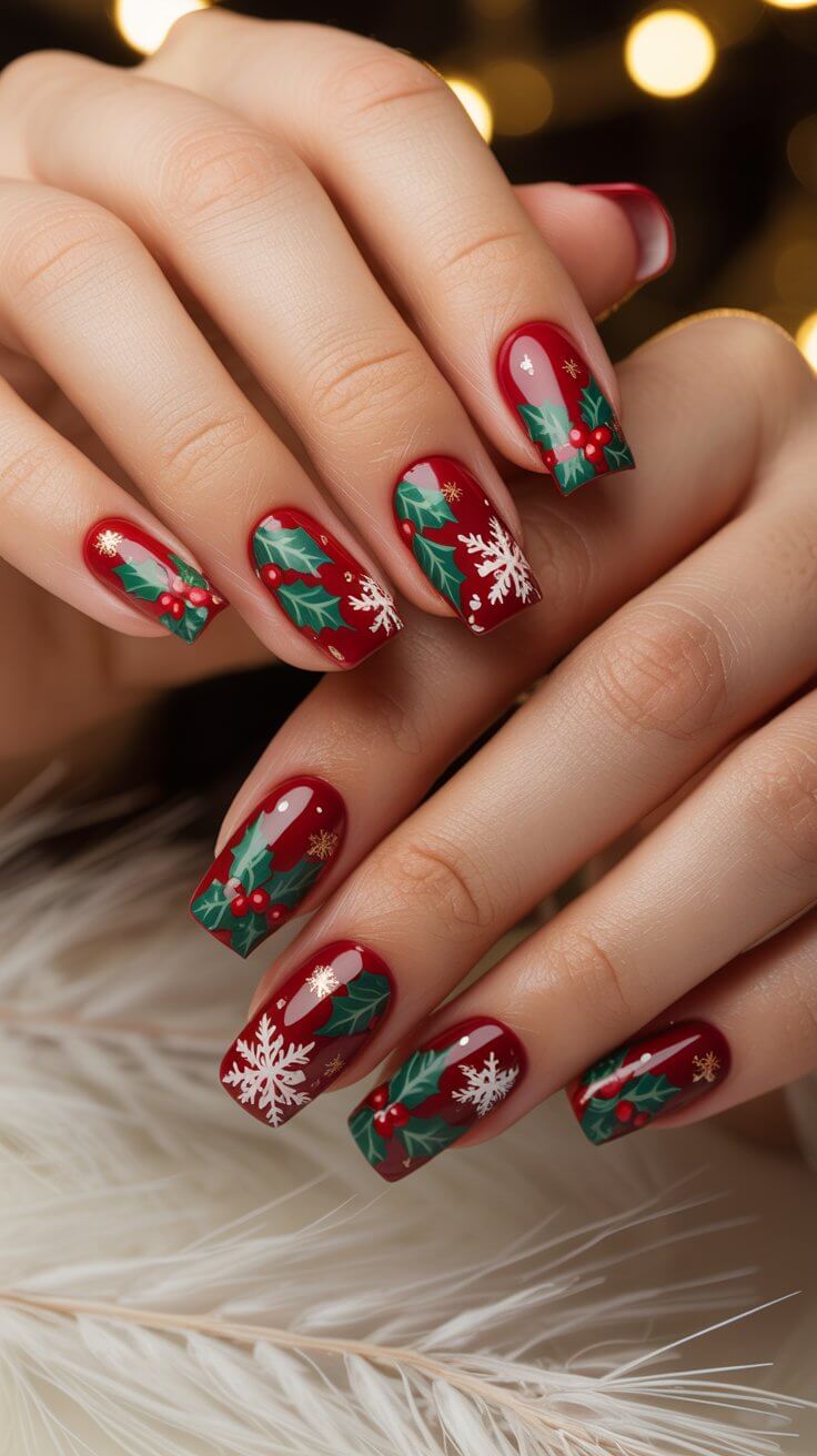 Glam Alert: Red Christmas Nail Ideas You’ll Be Obsessed With This Holiday Season