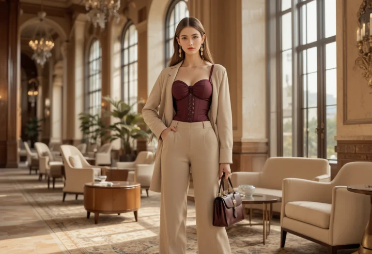 16 Laced-Up Outfit Ideas for a Romantic Feminine Look