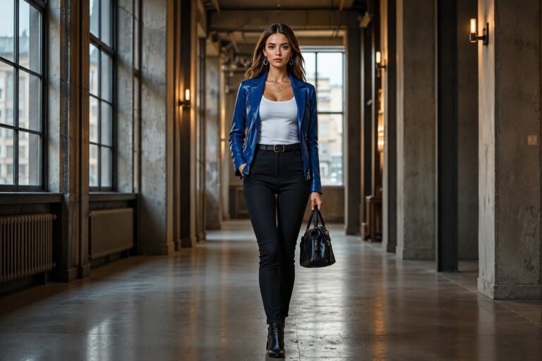 15 Cool Blue Outfit Ideas for a Modern Icy Look